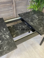 Раздвижной стол "Черный Кунгур"