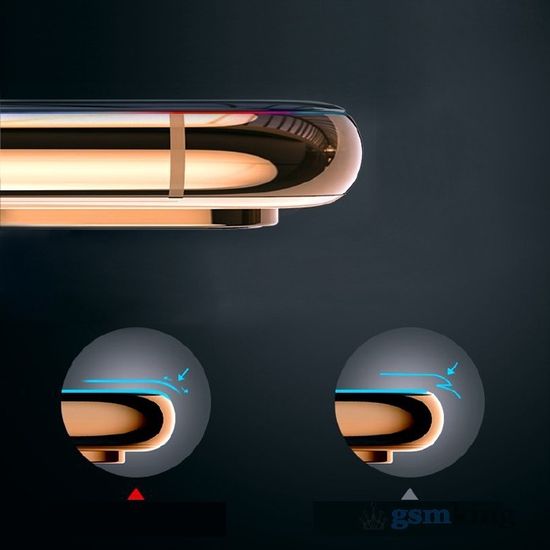 Tempered Glass 3D Full Cover for iPhone X/XS/11 Pro Black