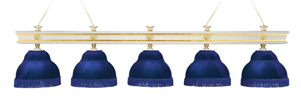 Лампа Моцарт 5 плафонов - ясень