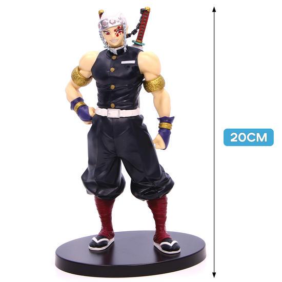 Фигурка Demon Slayer: Kimetsu No Yaiba Vol.11 Tengen Uzui, 20 см / Фигурка по мотивам аниме "Клинок, рассекающий демонов", Тенген Узуй, 20 см