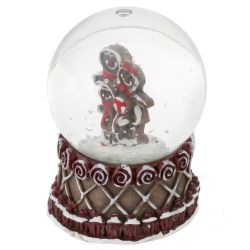 GAEM Фигурка декор в стекл шаре "Пряник", D 4.5 см, L4,5 W4,5 H7 см, 4в.