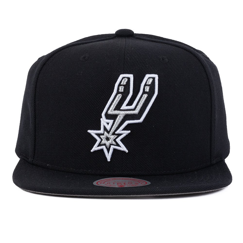 Баскетбольная кепка Mitchell & Ness Team Ground 2.0 Snapback San Antonio Spurs