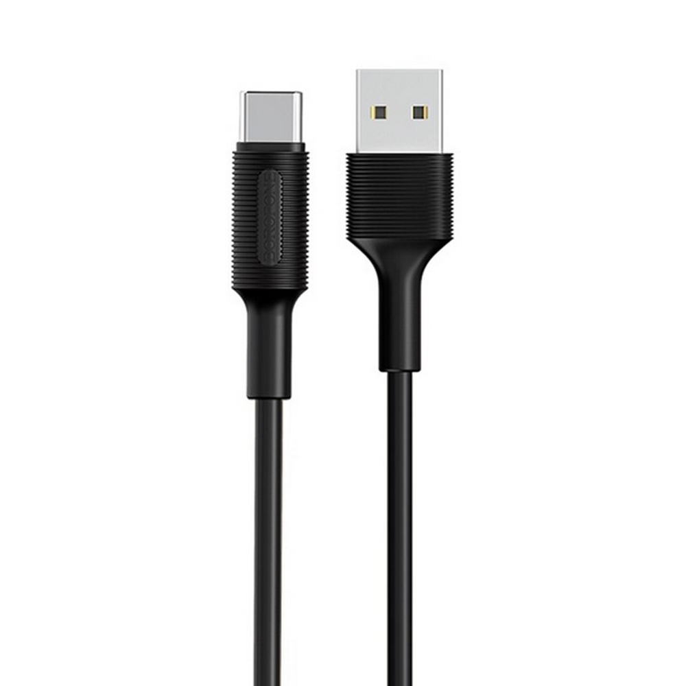 Кабель USB - TypeC BOROFONE BX1 (черный) 1м