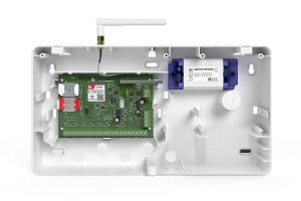 Контакт GSM-5A v.2 с внешн. антенной в корпусе под АКБ 1,2Ач
