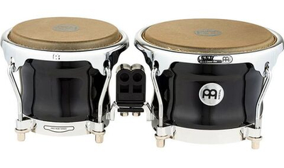 Бонго Из Плексигласа Fibercraft Series, Кожанные Мембраны Meinl Ffb400Bk