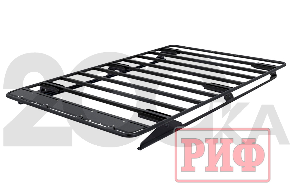 Багажник экспедиционный (платформа) РИФ 1200х2100 на крышу для Toyota Land Cruiser 200 2007-2021
