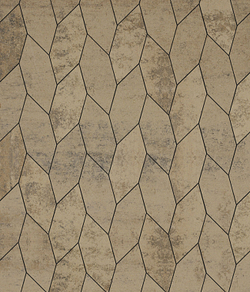 Тротуарная плитка ВЫБОР, форма Скошенный шестиугольник, h=60мм