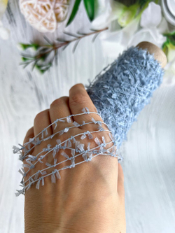 пряжа для вязания травка пушистая реснички