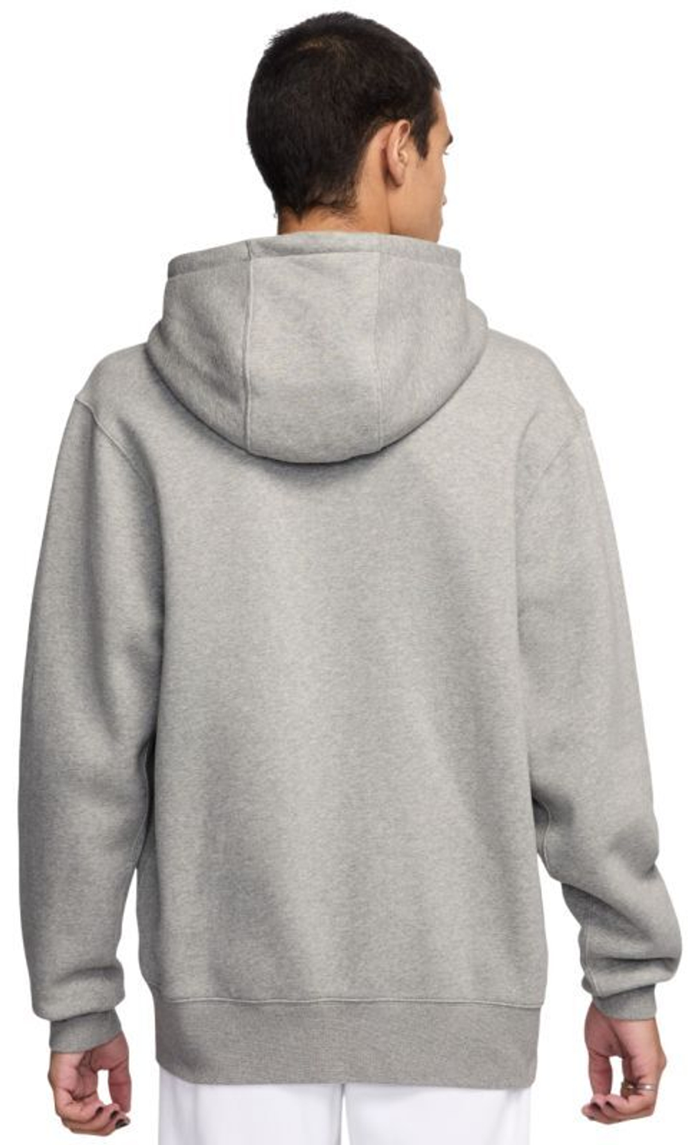 Мужская теннисная кофта Nike Club Full-Zip Fleece - серый