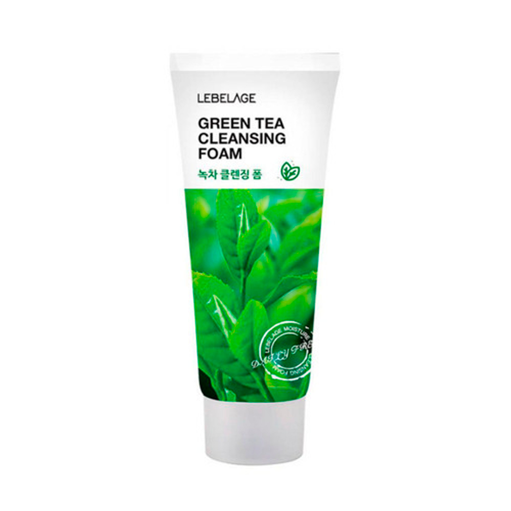 [Lebelage] Green Tea Cleansing Foam - Пенка для умывания с экстрактом зеленого чая, 100 мл