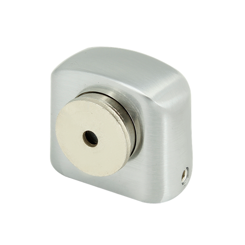 Дверной ограничитель магнитный DS13 SC (матовый хром)