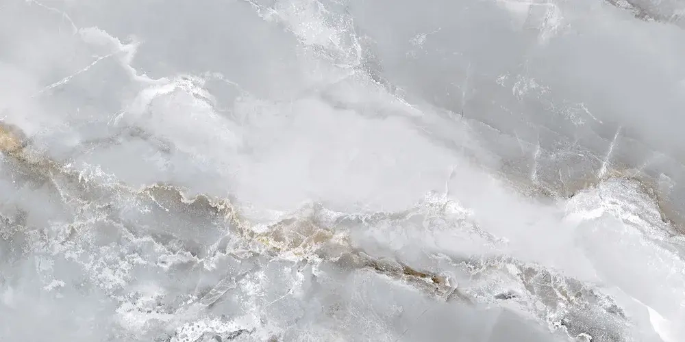 Керамогранит Alma Ceramica GFA114ORD07L Orlando 114x57 серый лаппатированный под оникс