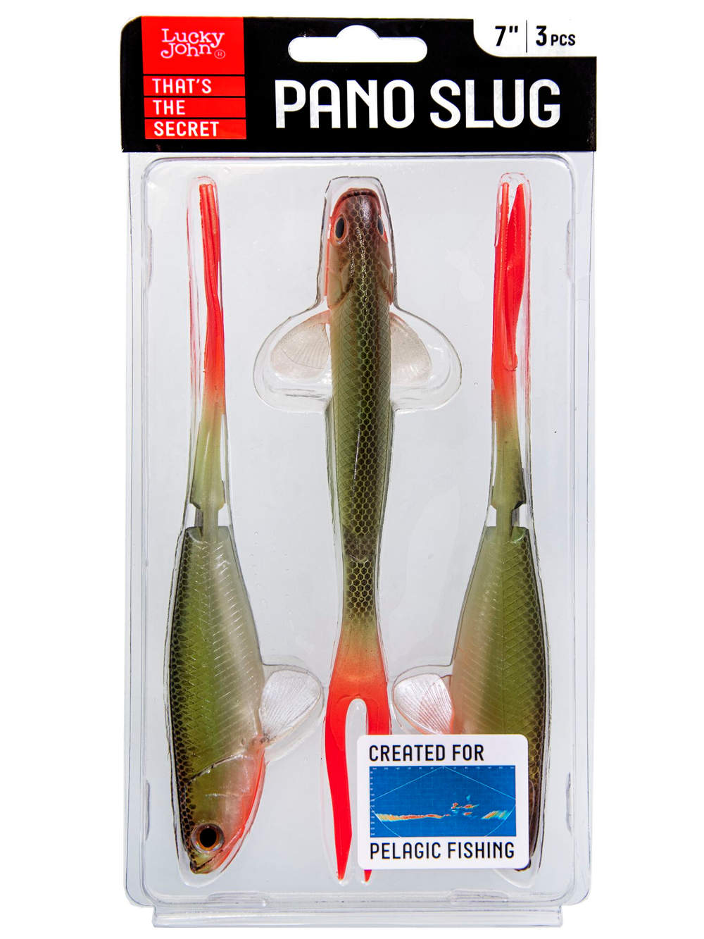 Слаги LJ 3D Series Pano Slug 7.0in (17,80) Z23 3шт.