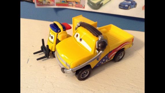 Disney Cars Character Car Turbo Bullock &amp; John Lassetire Toy Vehicle