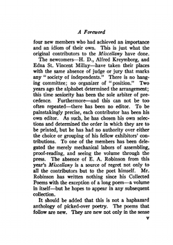American Poetry, 1922: A Miscellany | Robert Frost