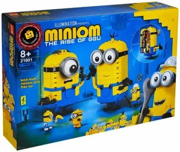 Конструктор "Фигурки миньонов и их дом", 956 деталей