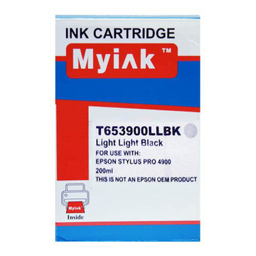 Картридж для (T6539) EPSON St Pro 4900 Light Gray MyInk, Уценка