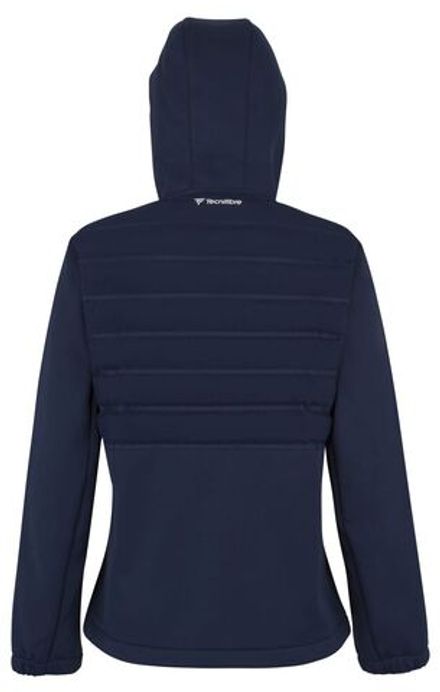 Женская теннисная куртка Tecnifibre Bombshell 2023 - marine