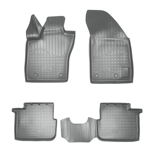 Ковры в салон Norplast/Unidec для Fiat Egea в кузове HB/WAG (2015-), Серый, арт.NPA11-C21-866-G