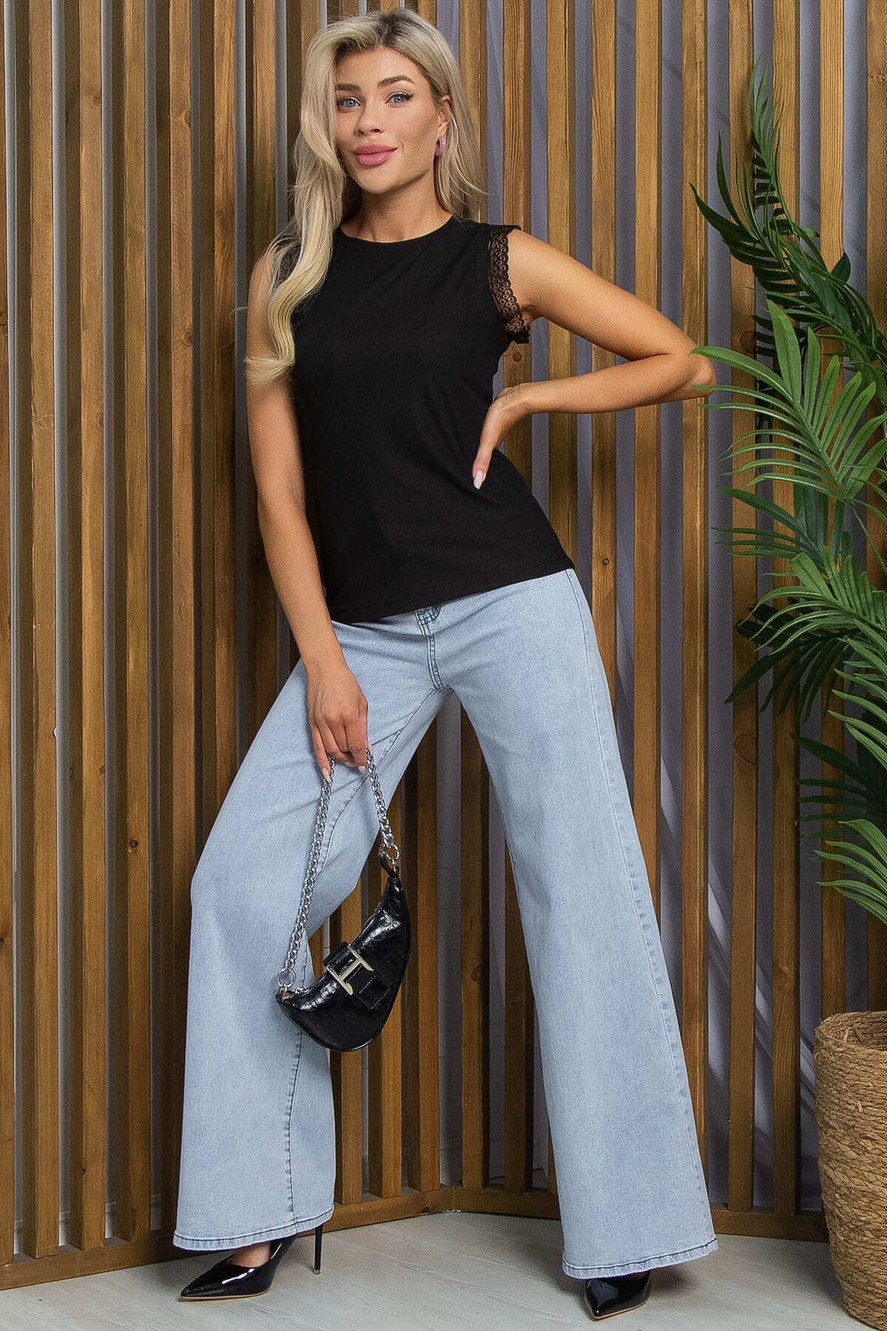 Майка Пандора (черная) Б13270-25М LT Collection