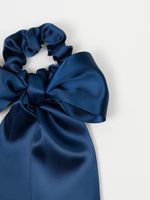 Резинка бант "Синий" 7+