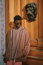 Zip-Up Hoodie LOGO Brownie