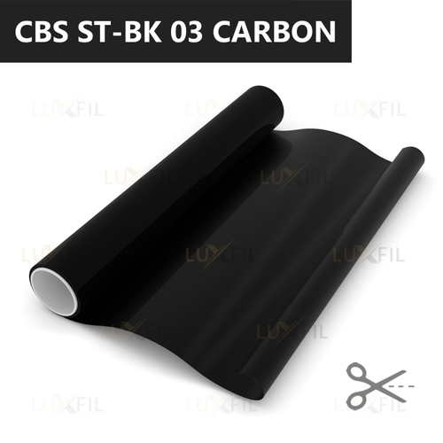 Пленка тонировочная CBS-ST-BK 03 Carbon LUXFIL, на отрез (ширина рулона 1,524 м.)