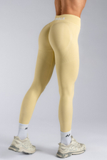 Леггинсы High-Waist Push-Up Leggings POWER 888 Желтые