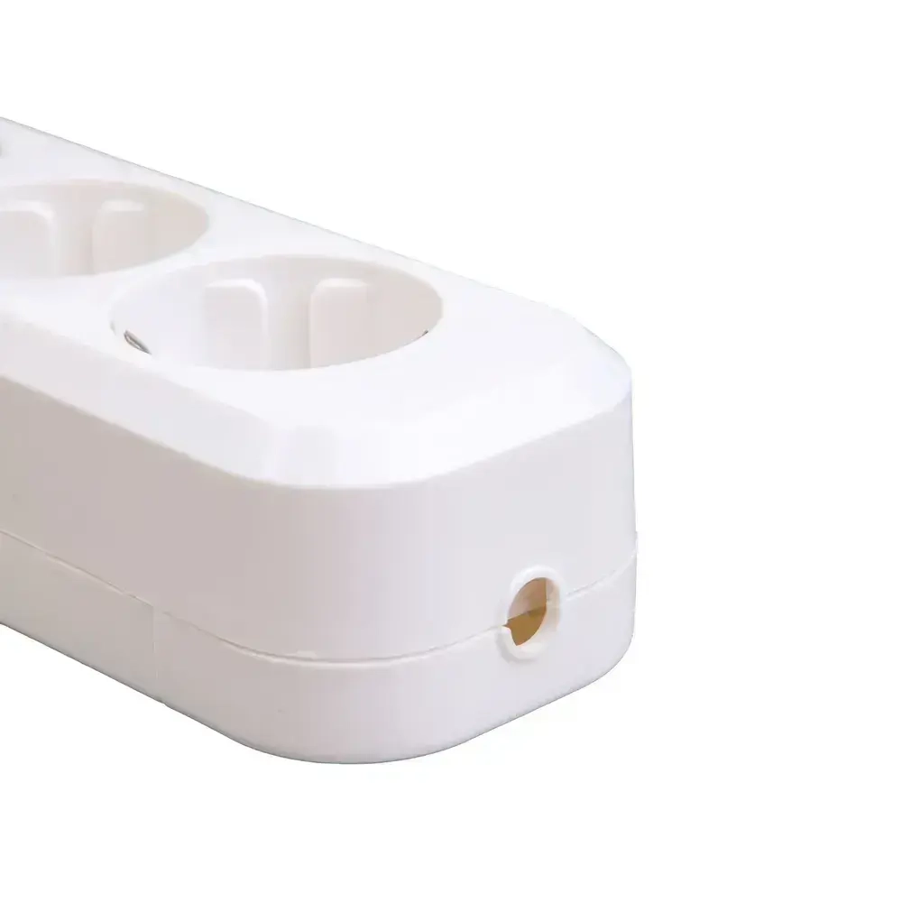 Колодка для удлинителя на 3 розетки, с заземлением 220В 16А