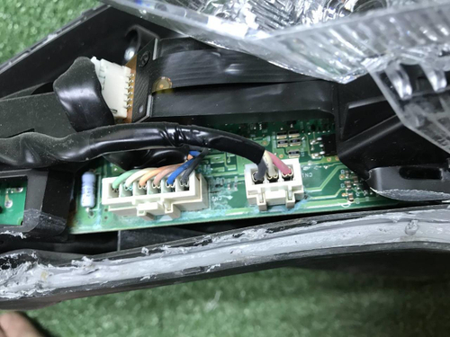 Битая Фара левая Toyota Camry XV50 (17-18) LED