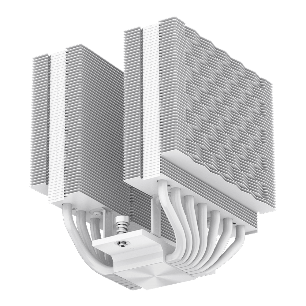 Вентилятор для процессора PCCooler RT720 TC ARGB WH TDP 270W 4-pin PWM Intel/AMD Белый