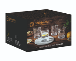 ETHNO - Набор стаканов низких 4 шт., 294мл h=94мм d=82мм