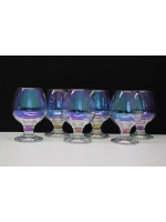 Бокалы для коньяка и бренди 6 шт 250 мл" Радужная коллекция"