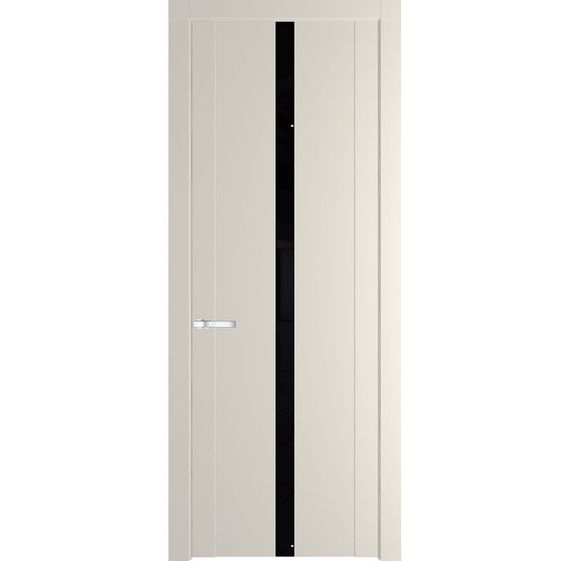 Межкомнатная дверь эмаль Profil Doors 1.8P кремовая магнолия остеклённая
