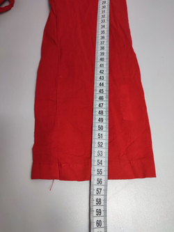 Рубашка красная яркая 44 размер