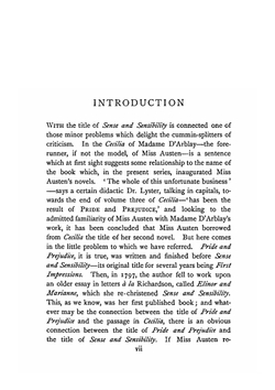 Sense and Sensibility | Jane Austen