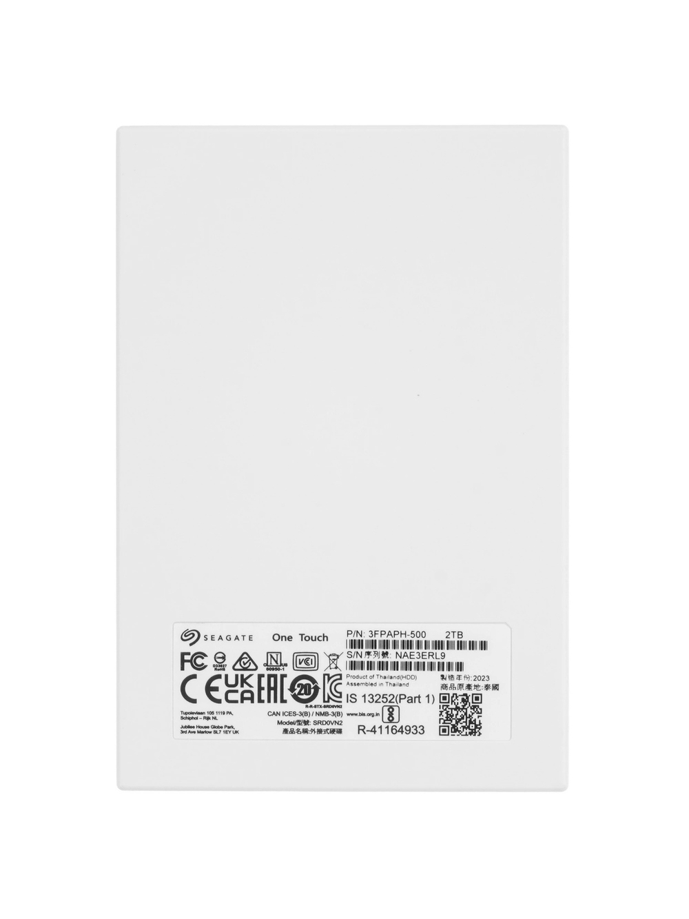 Seagate Portable HDD 2TB One Touch STKY2000402 {USB 3.2, 2.5", Blue}