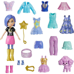 Polly Pocket - Модный набор с куклой и аксессуарами HKV93