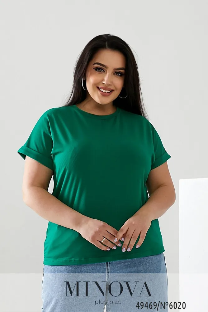 Футболка 6020-зеленый Minova