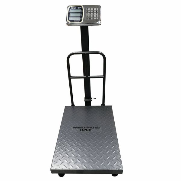 Весы торговые напольные ГАРАНТ ВПН-500СУ, 500кг, 100гр, 600*450, усиленные, складная стойка