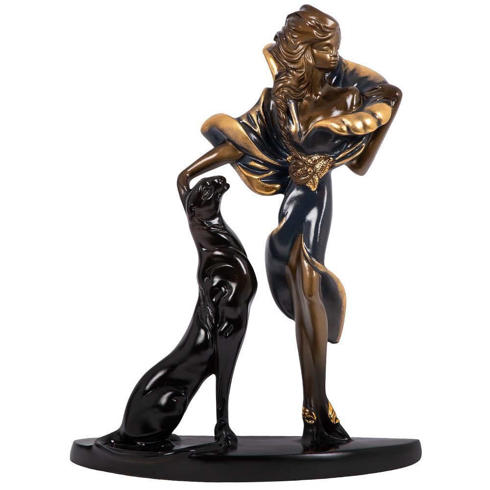 Девушка с пантерой Бронза