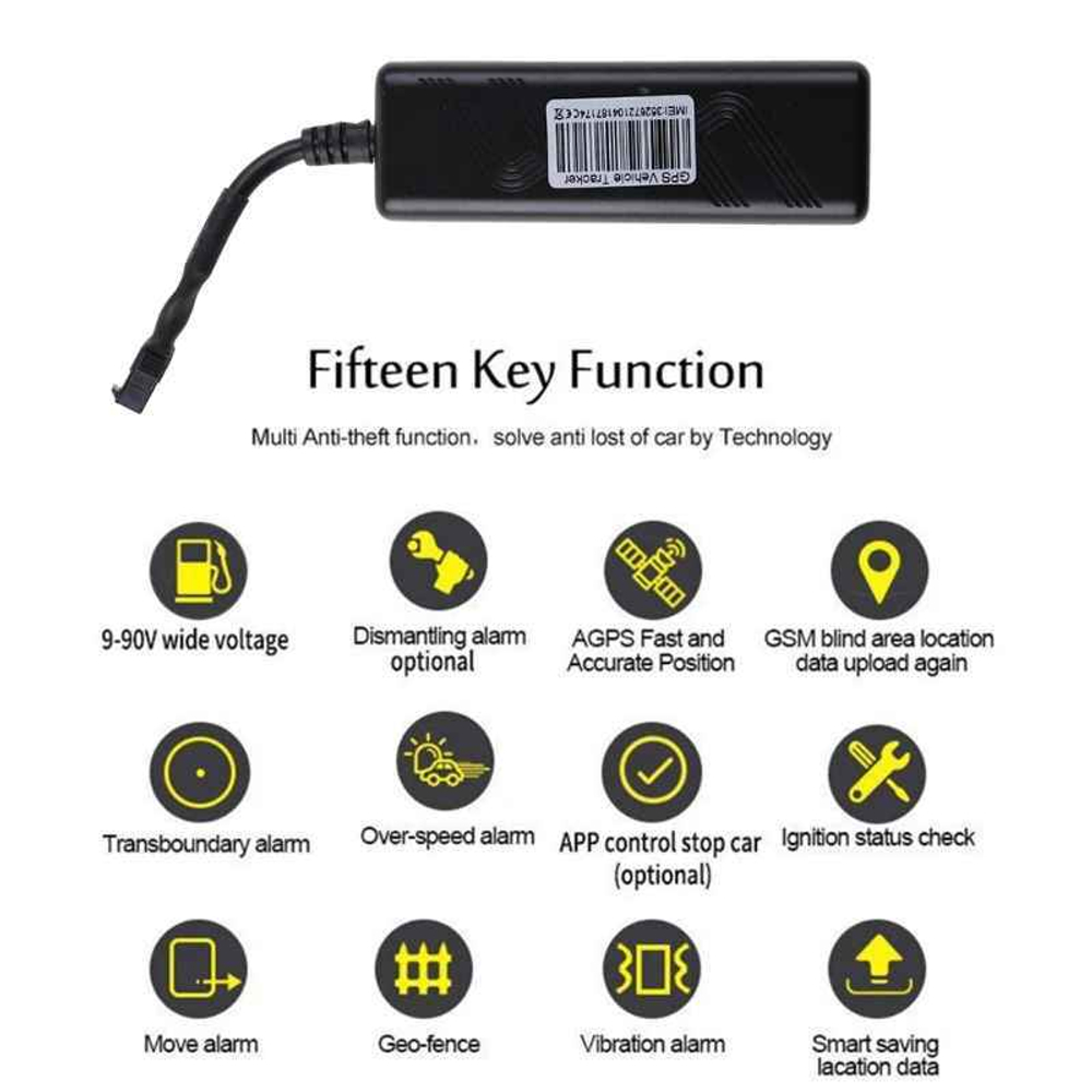 GPS-трекер GSM для электросамокатов (9-90V)