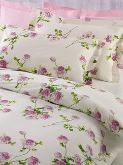 Постельное белье 2 спальное евро макси Mirabello Scented Rose белое