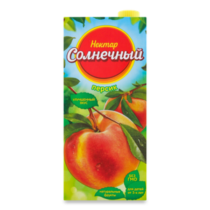 СОК НЕКТАР СОЛНЕЧНЫЙ ПЕРСИК 0.95Л