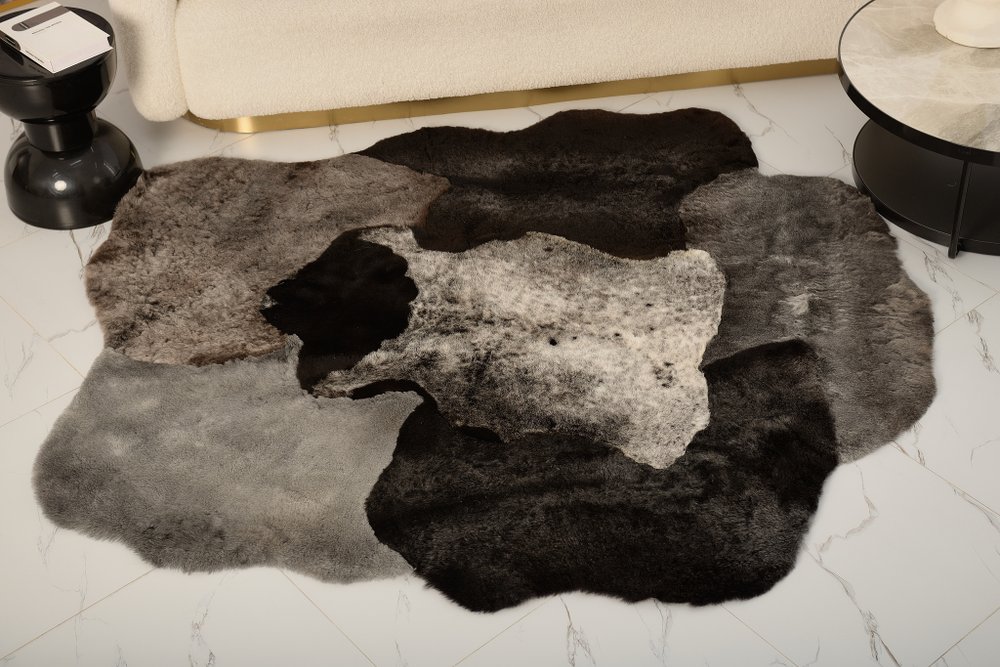 Ковер Мосси стриженный темно-серый