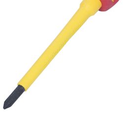 МАСТАК (041-01080EH) Отвертка диэлектрическая крестовая Phillips PH1 x 80 мм