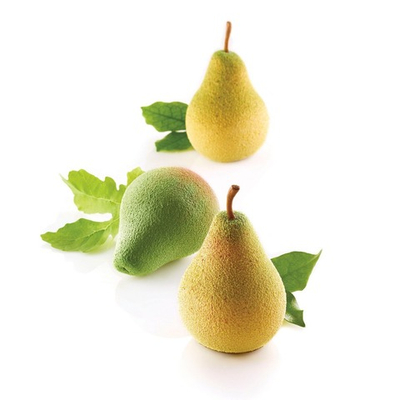 Форма силиконовая Pera & fico 115 (Груша и инжир), Silikomart, Италия