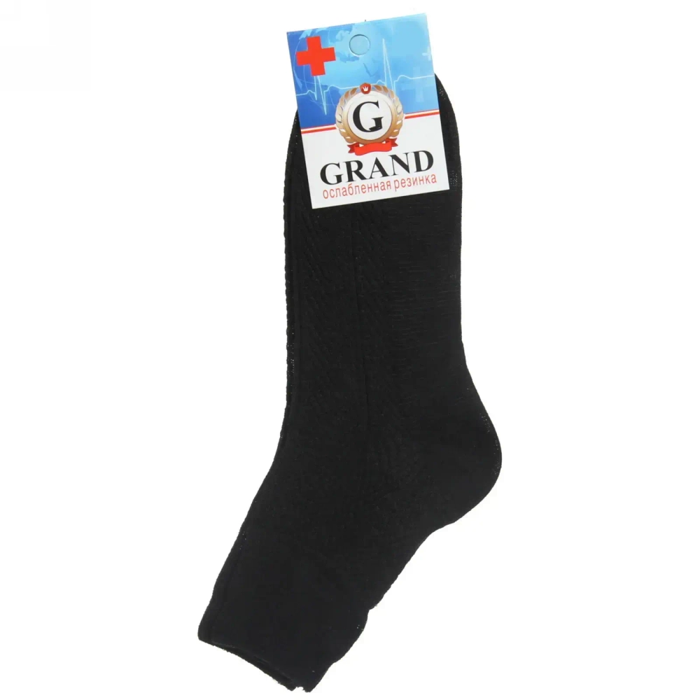 Носки GRAND LINE (МЕД-70), чёрный, р. 29