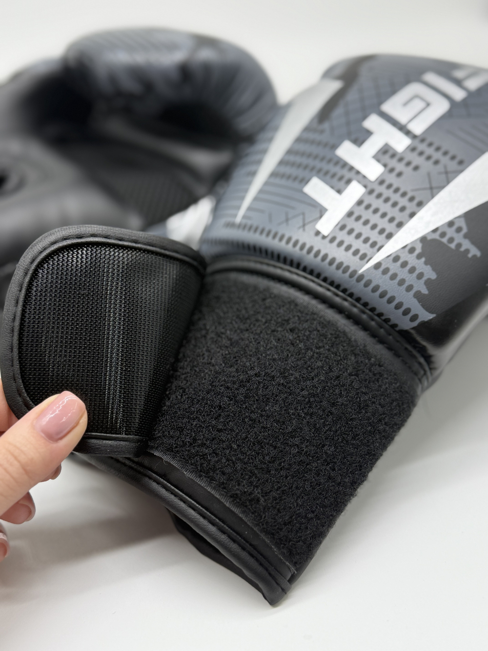 Перчатки для бокса Tomorrow Star Shadow Black Gray