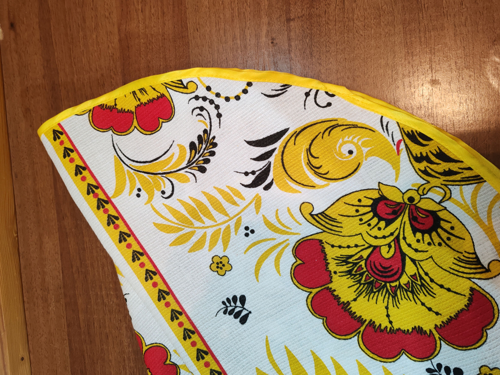 Полотенце кухонное, круглое, 2 шт, вафельное полотно